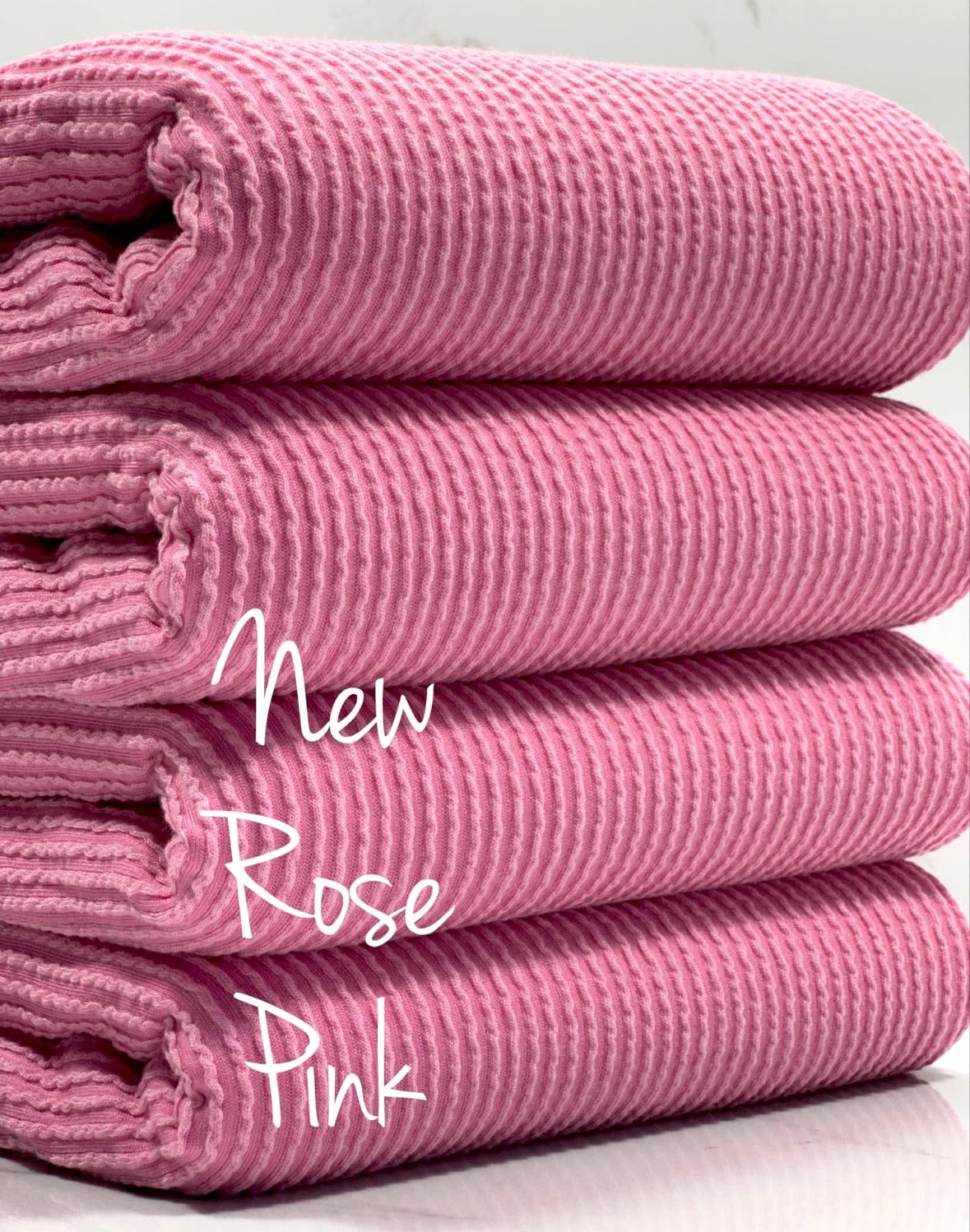 New rose pink wave