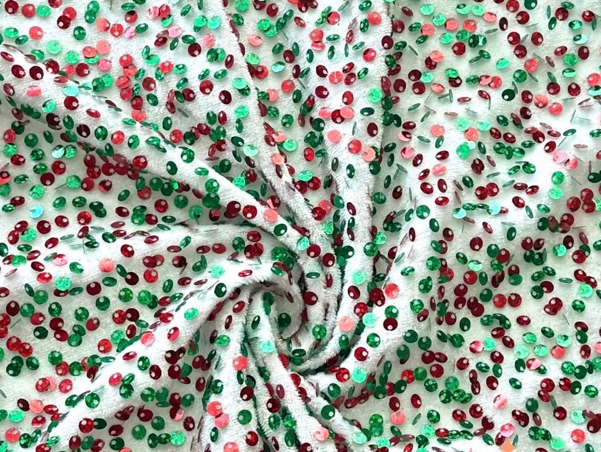 Christmas sequins