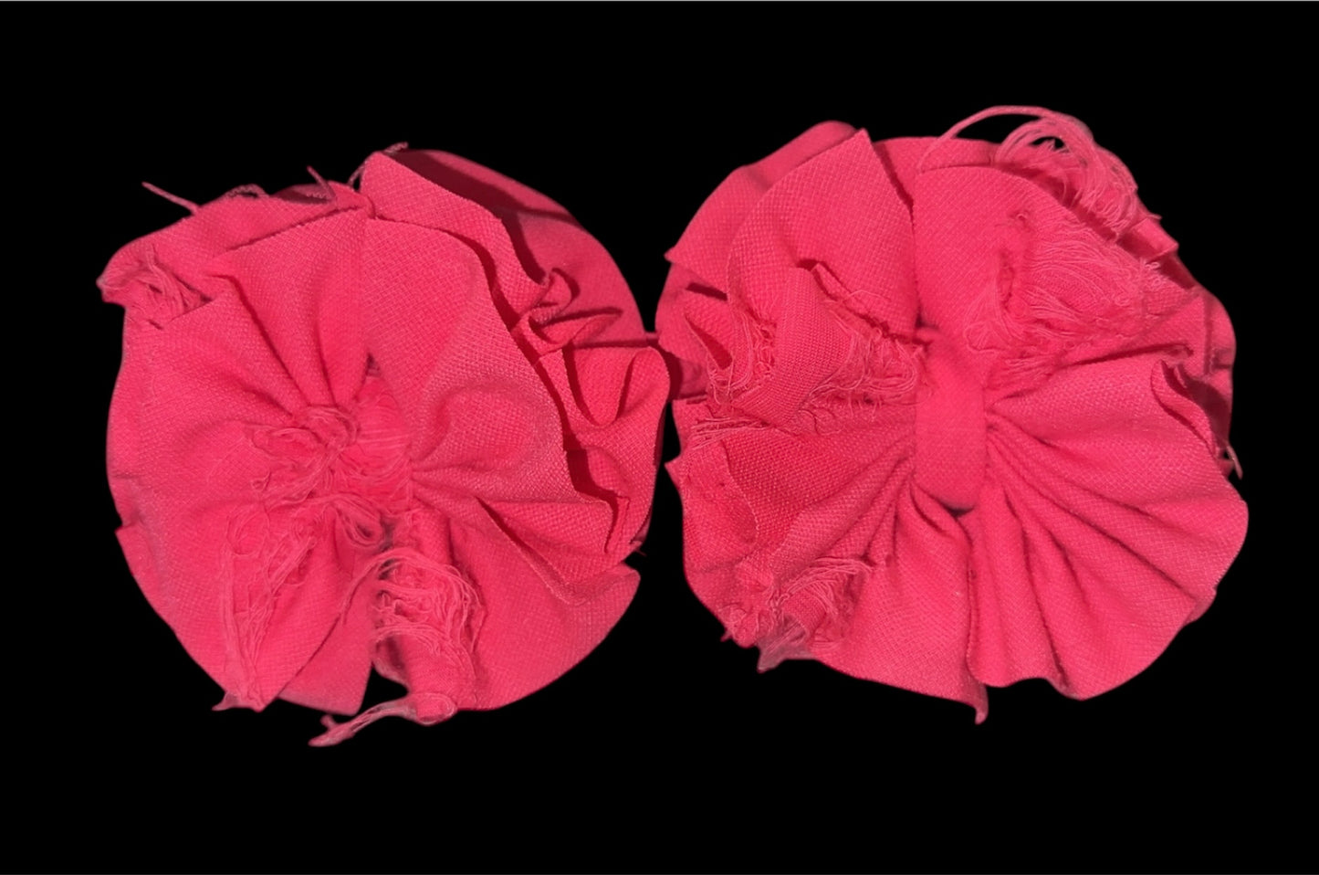 Neon pink distress