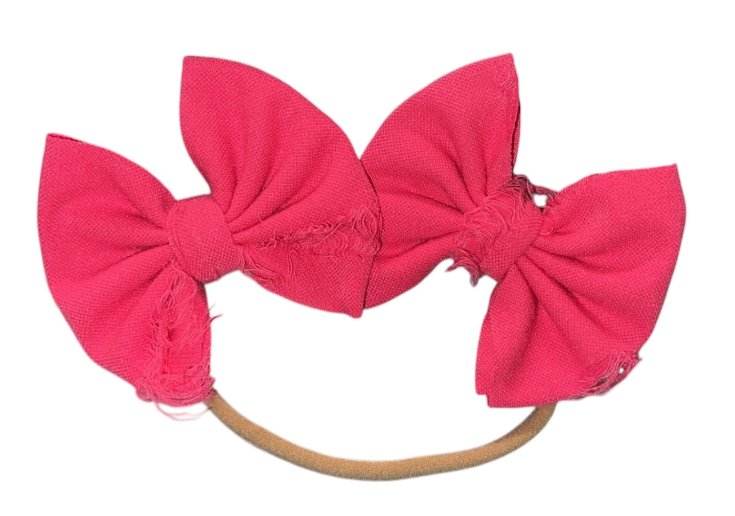 Neon pink distress