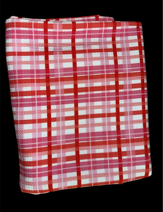 Valentine’s Day plaid