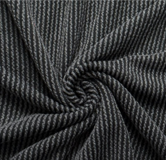 Black charcoal wave