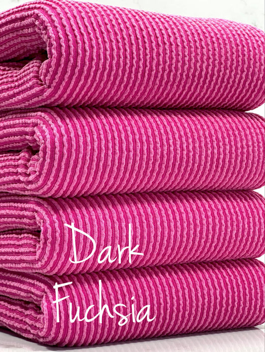 Dark fuchsia wave