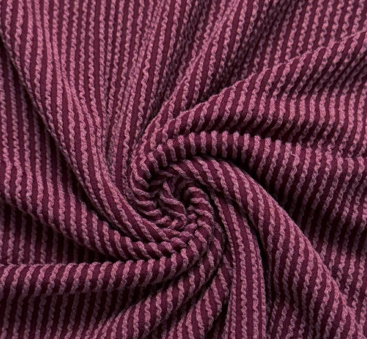 Burgundy wave