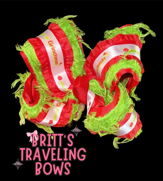 Grinch ribbon