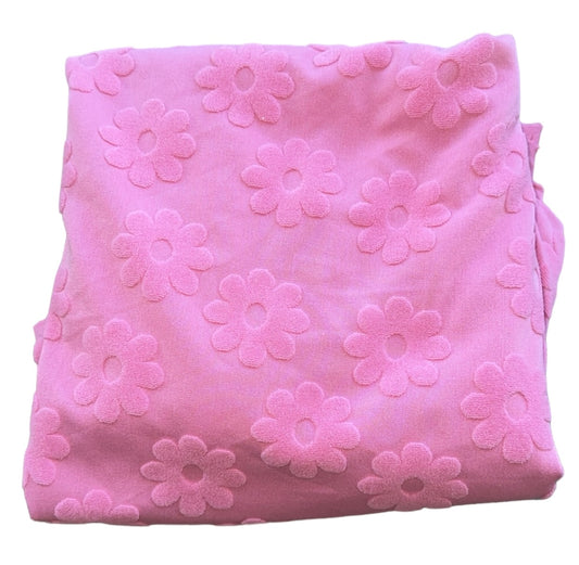 Bubble gum pink floral