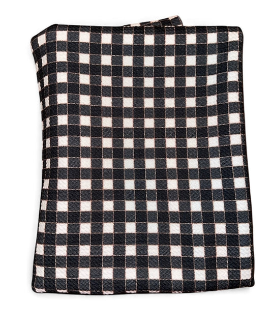 Glitter checkered