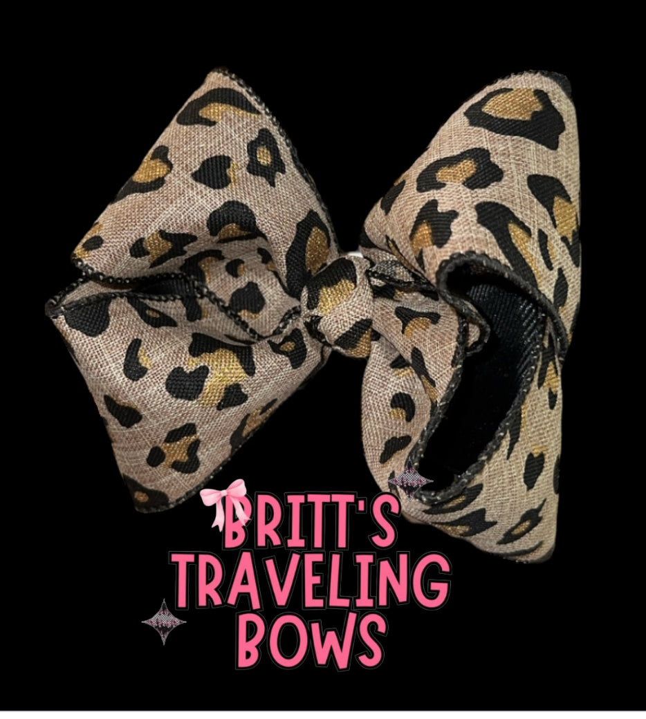 Leopard ribbon