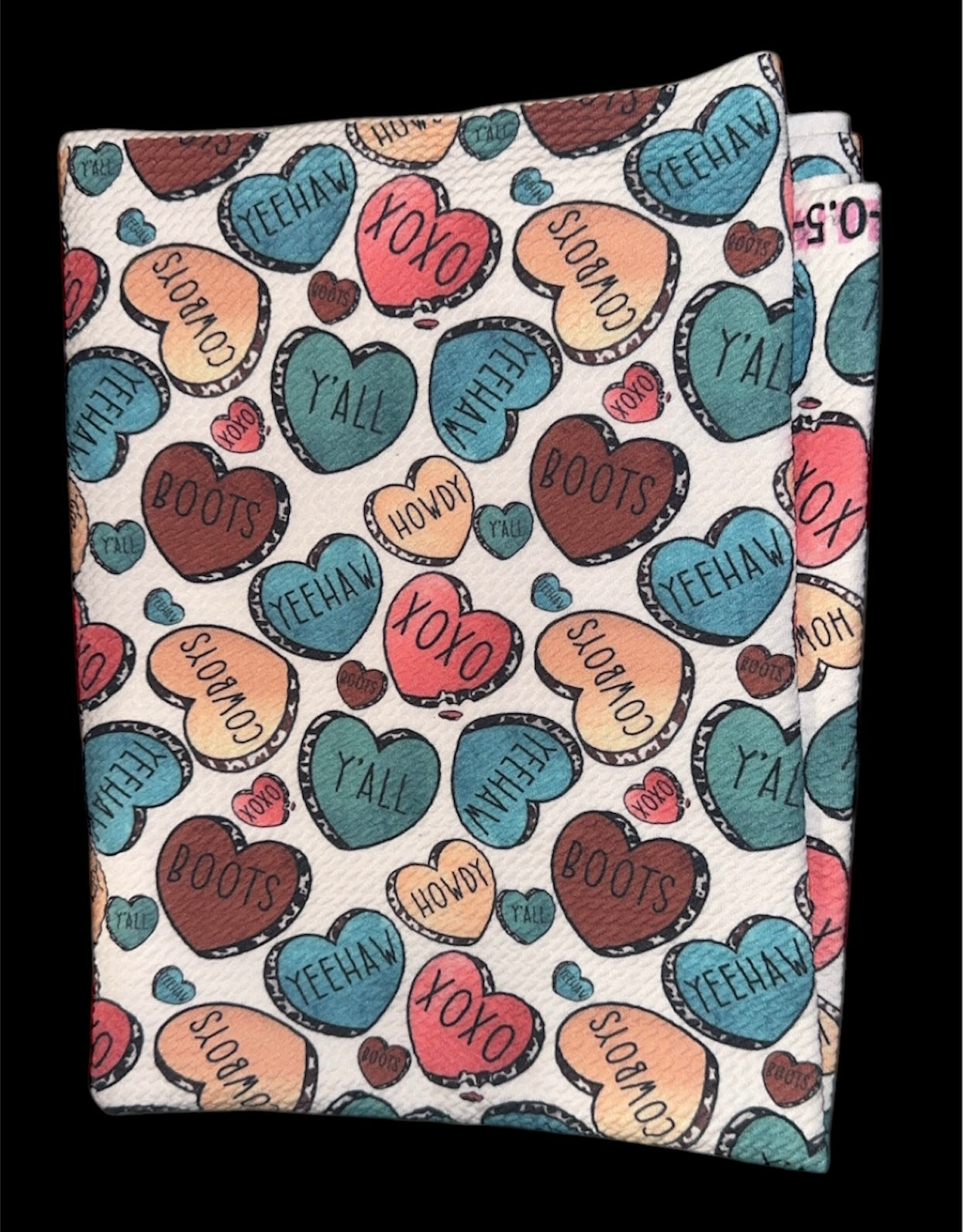 Western candy hearts