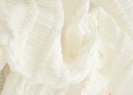 Ivory ruffle