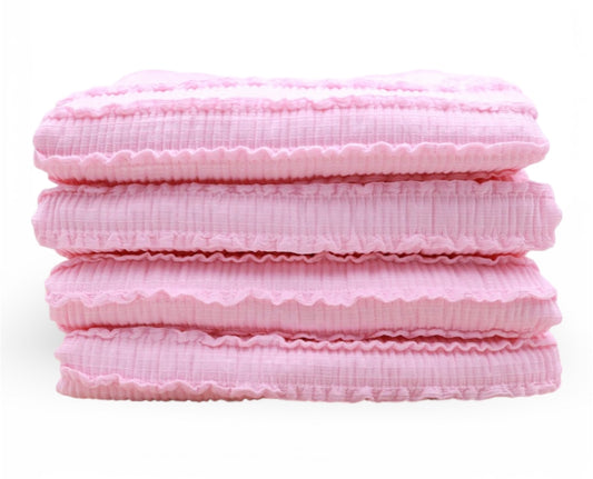 Pink ruffle