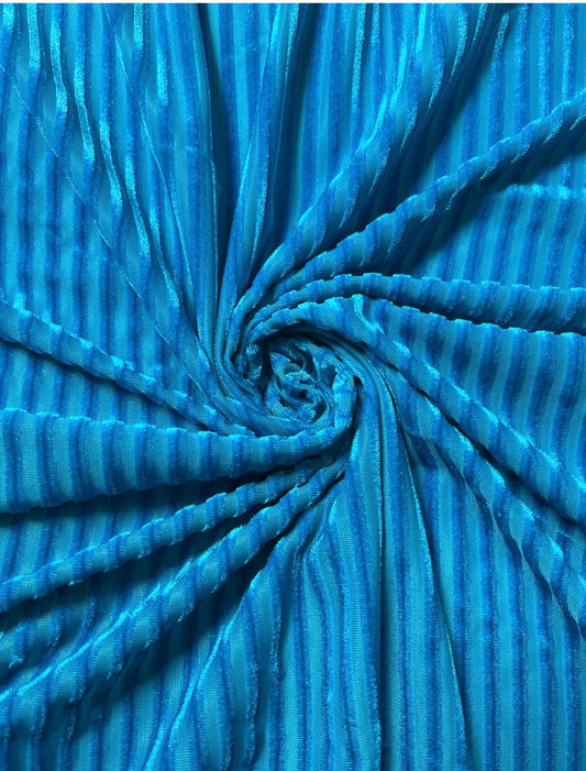 Caribbean ribbed velvet