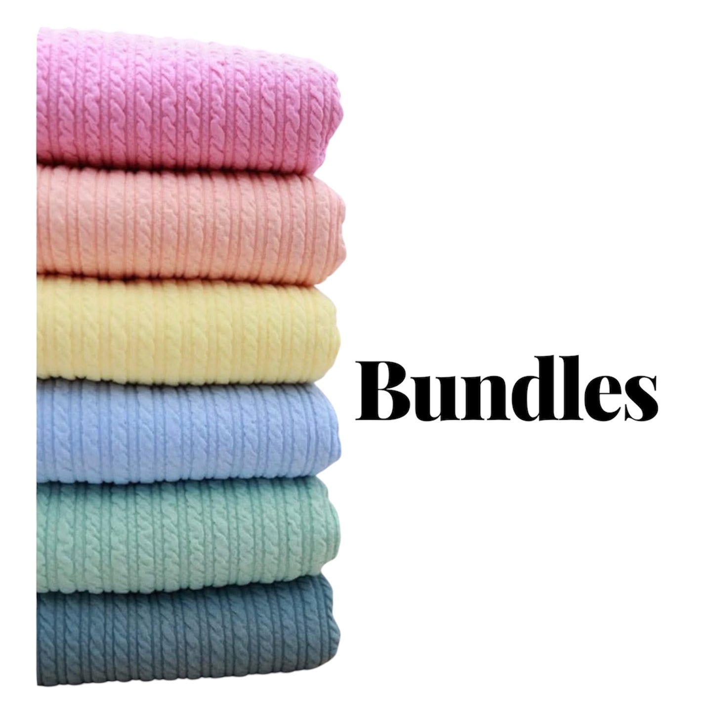 Rib knit Bundles