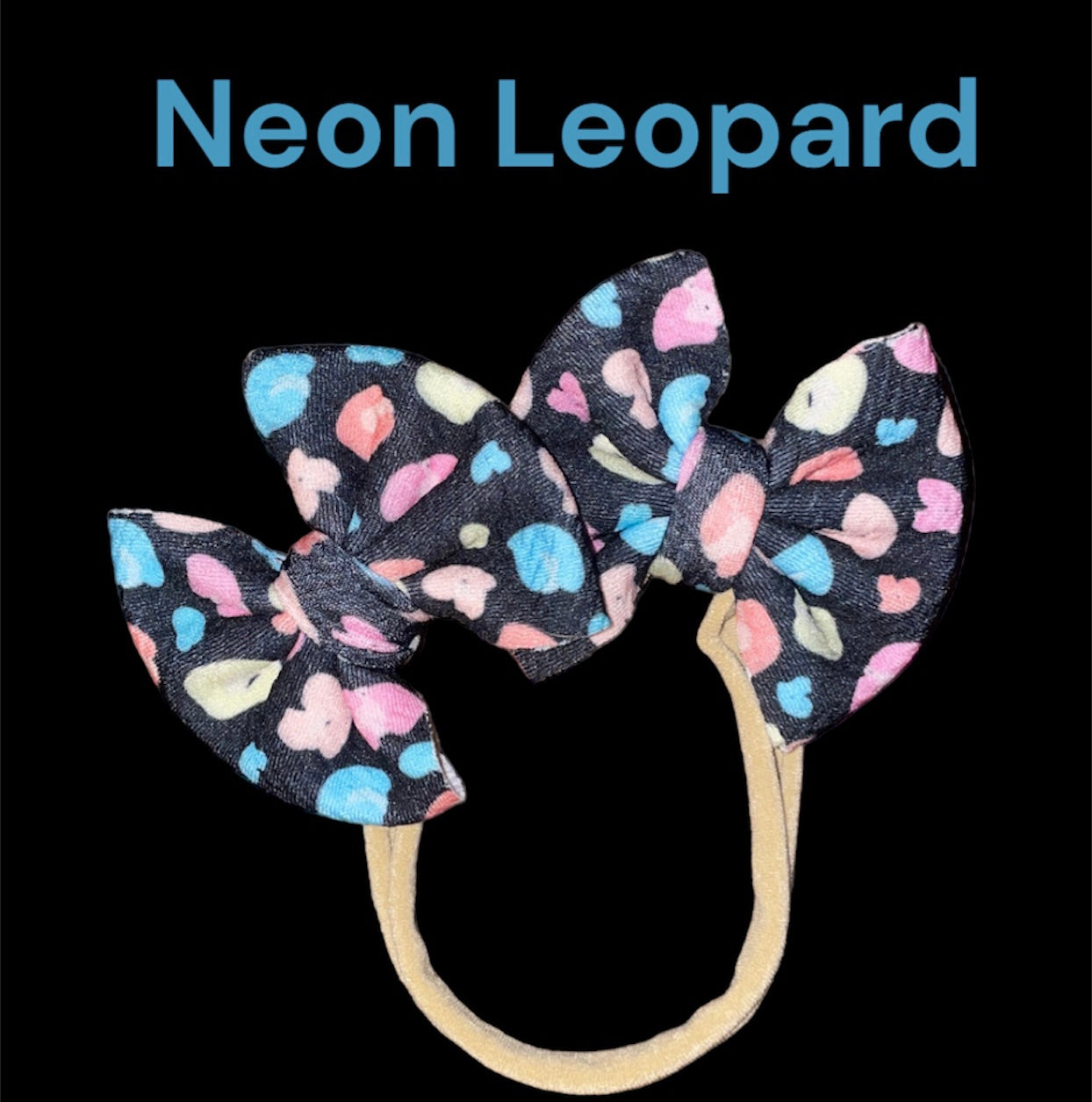 Neon leopard