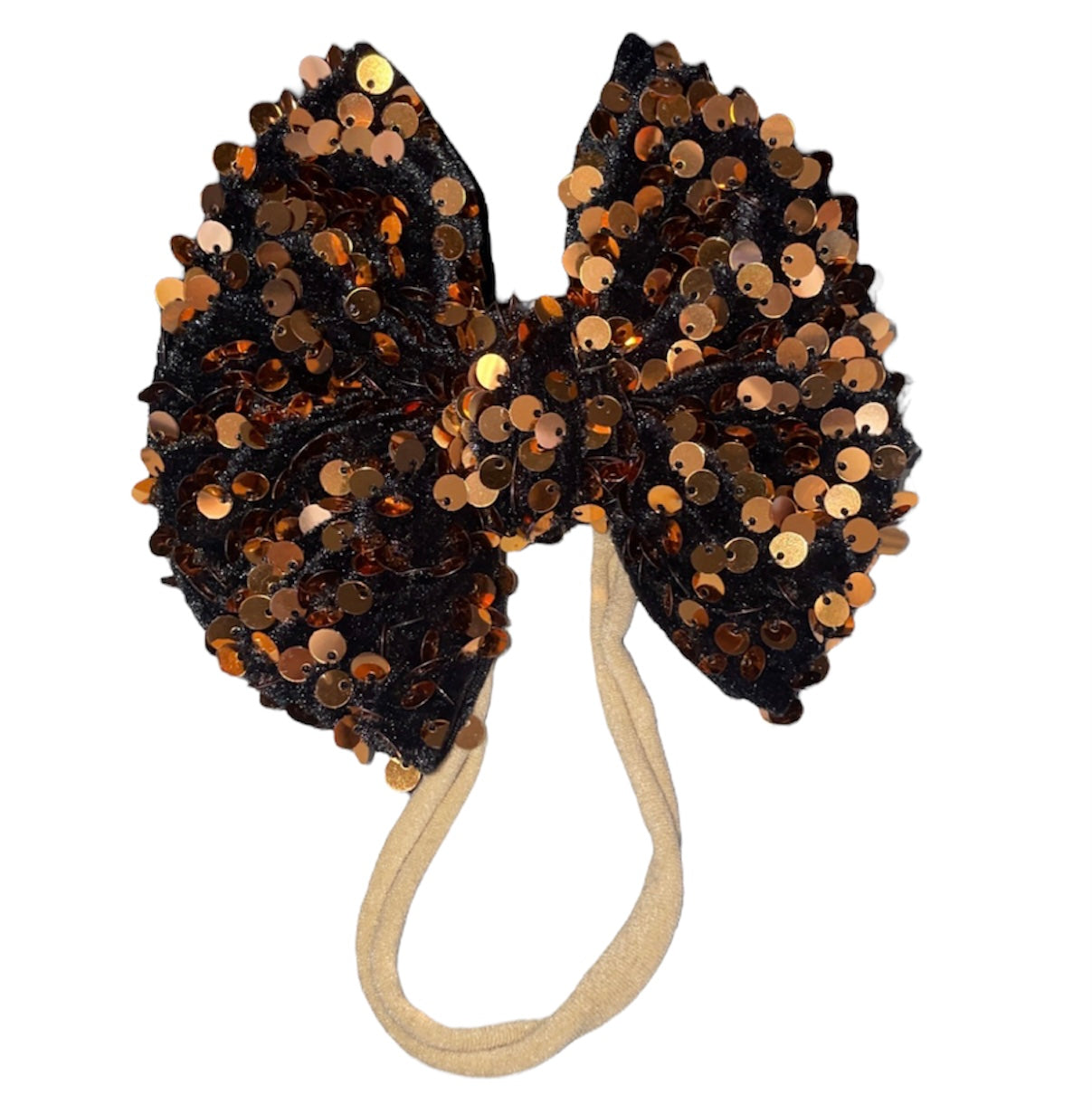 Brown sequins
