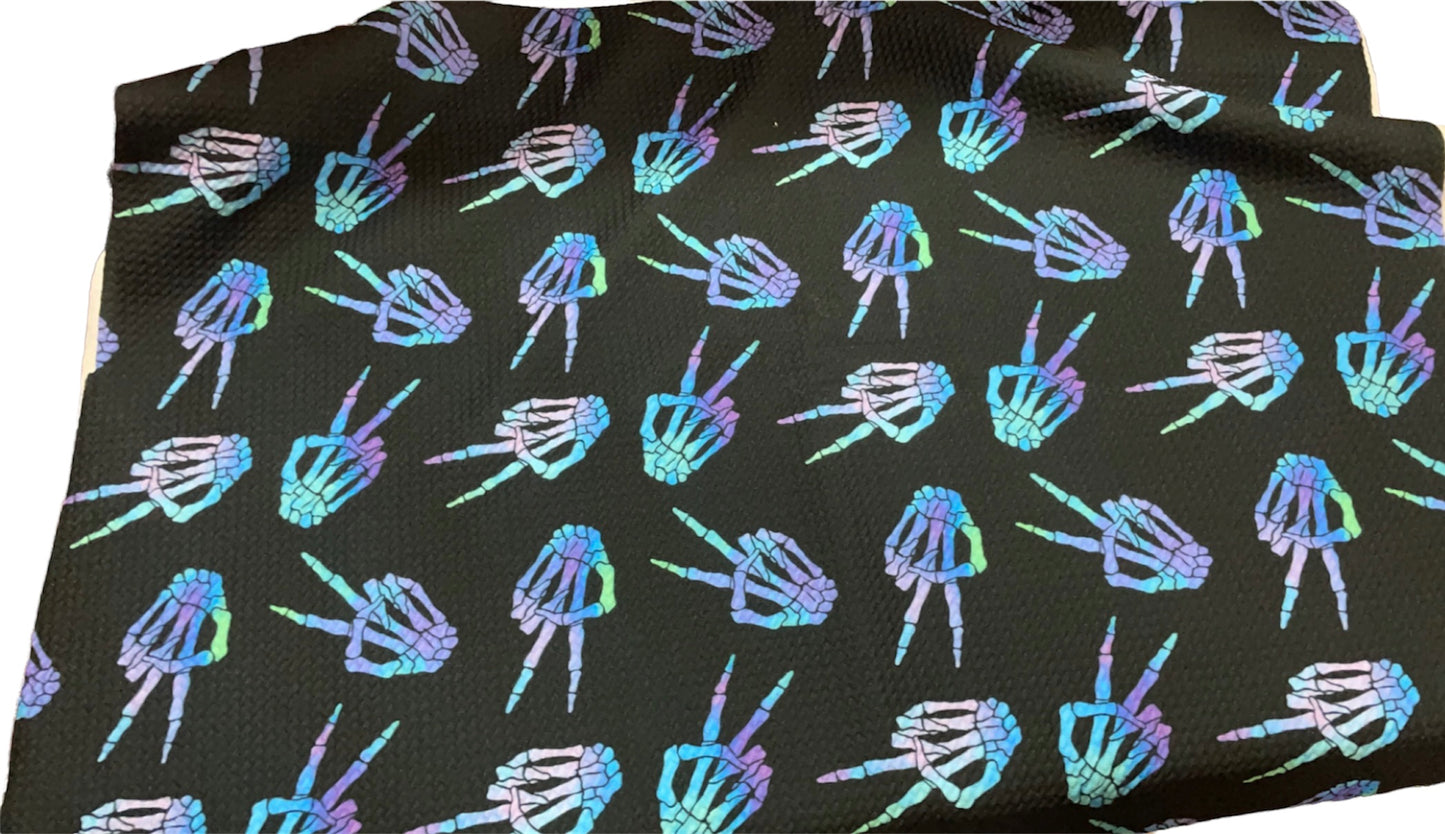 Peace skeleton