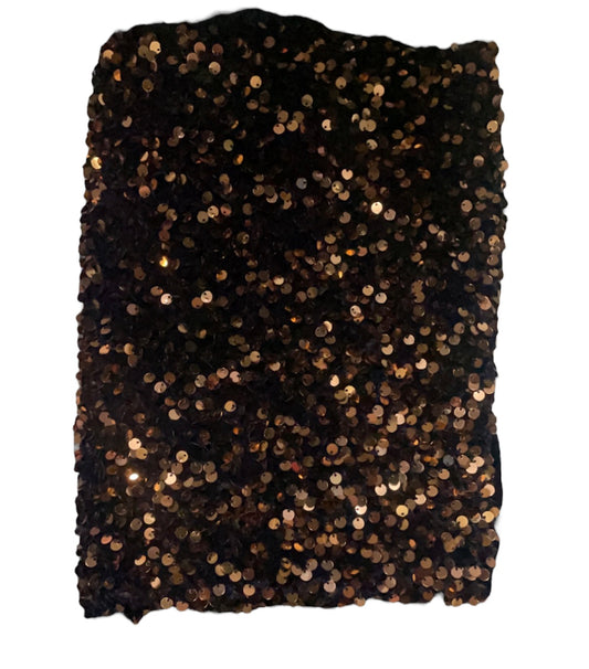 Brown sequins
