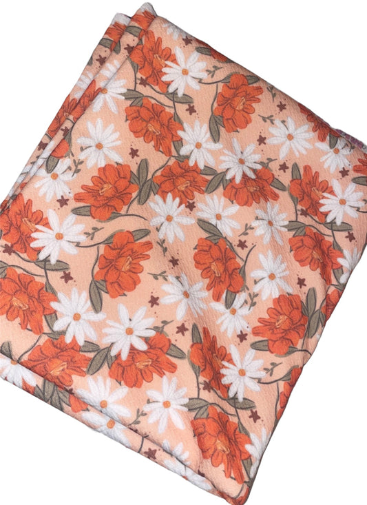 Peachy floral