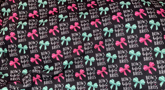 Bows before bros